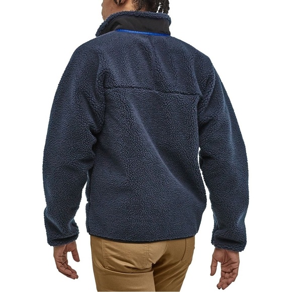 NWT PATAGONIA Men's Classic Retro-X® Fleece Jacket/ NEW NAVY - Picture 3 of 5